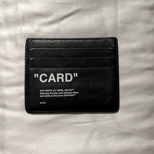 OFF-WHITE Card Holder